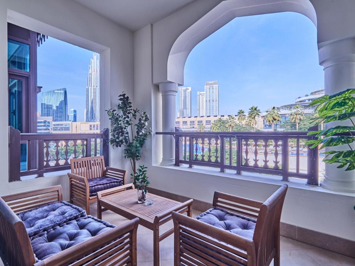 Burj Khalifa Partial View Peak Living Luxury 2Br Souk Al-Bahar Beside Dubai Mall-Golden Homes Экстерьер фото