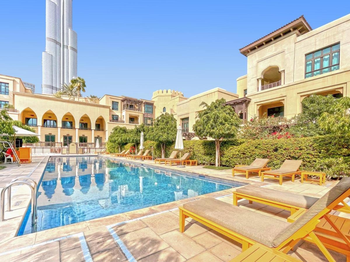 Burj Khalifa Partial View Peak Living Luxury 2Br Souk Al-Bahar Beside Dubai Mall-Golden Homes Экстерьер фото