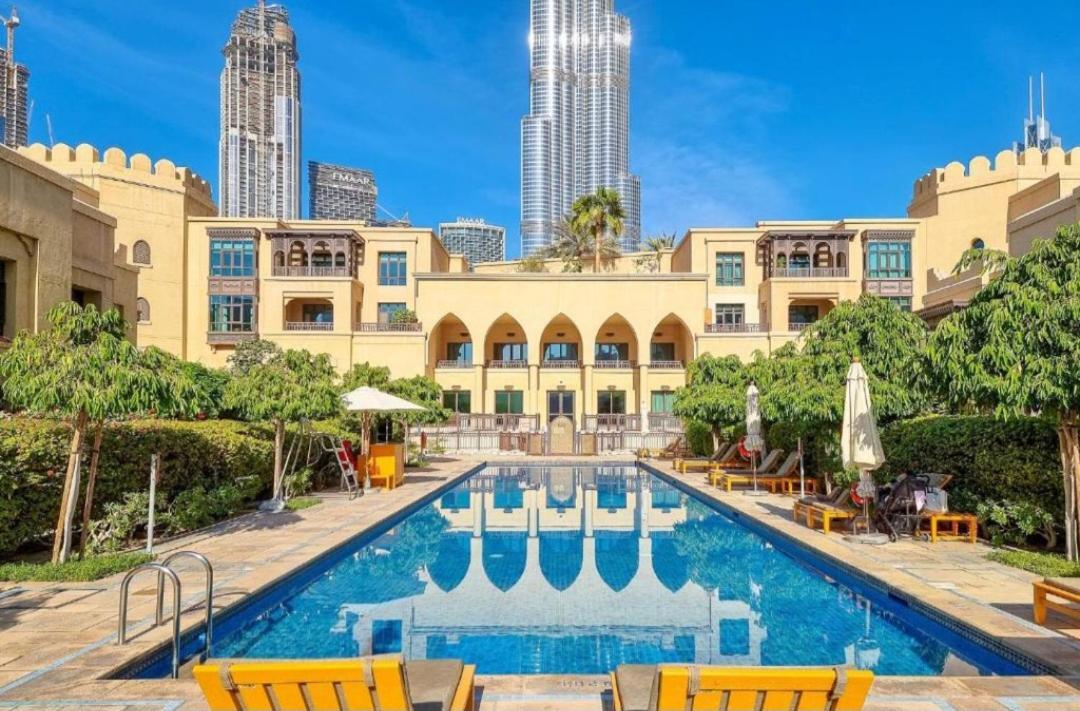 Burj Khalifa Partial View Peak Living Luxury 2Br Souk Al-Bahar Beside Dubai Mall-Golden Homes Экстерьер фото